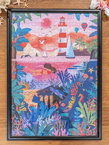 Rahmen für Puzzles mit 1000 Teilen