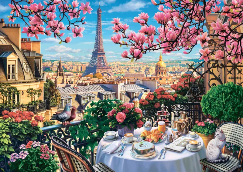 Frühstück in Paris