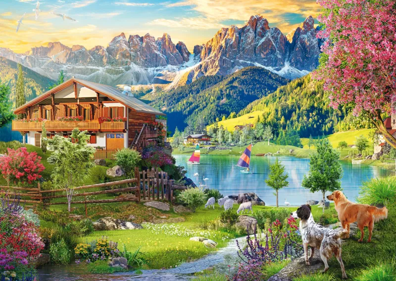 Erholung in den Dolomiten