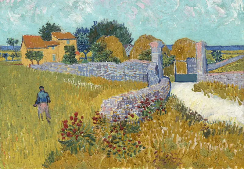 Vincent Van Gogh - Ferme en provence