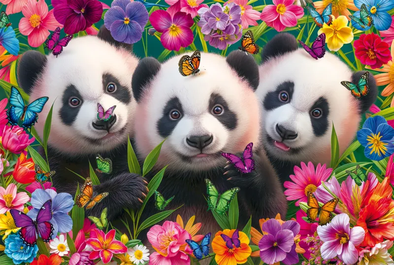 Panda-Trio