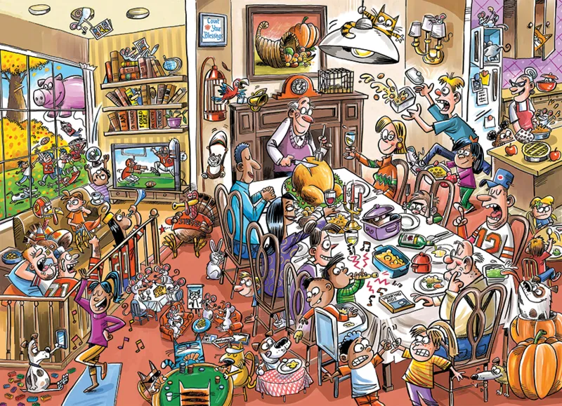 DoodleTown: Thanksgiving Togetherness