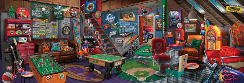 Spielzimmer für Männer