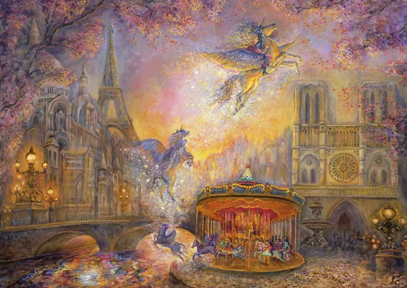Josephine Wall - Magical Merry Go Round