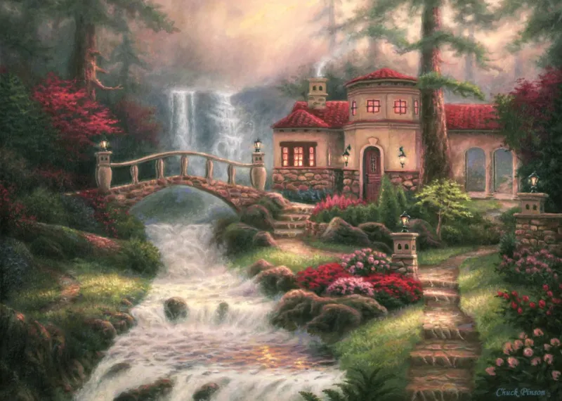 Chuck Pinson - Sierra River Falls