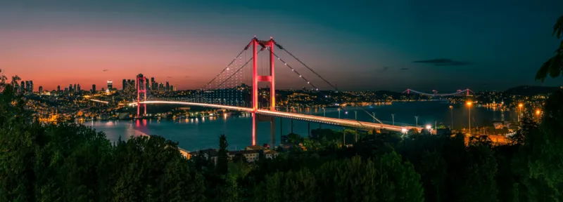 Panoramapuzzle - Bosporus, Istanbul