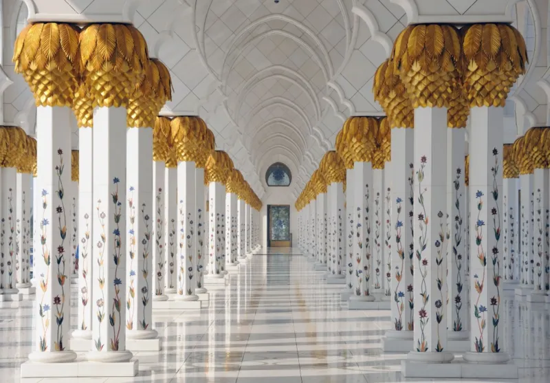 Die Scheich-Zayid-Moschee, Abu Dhabi