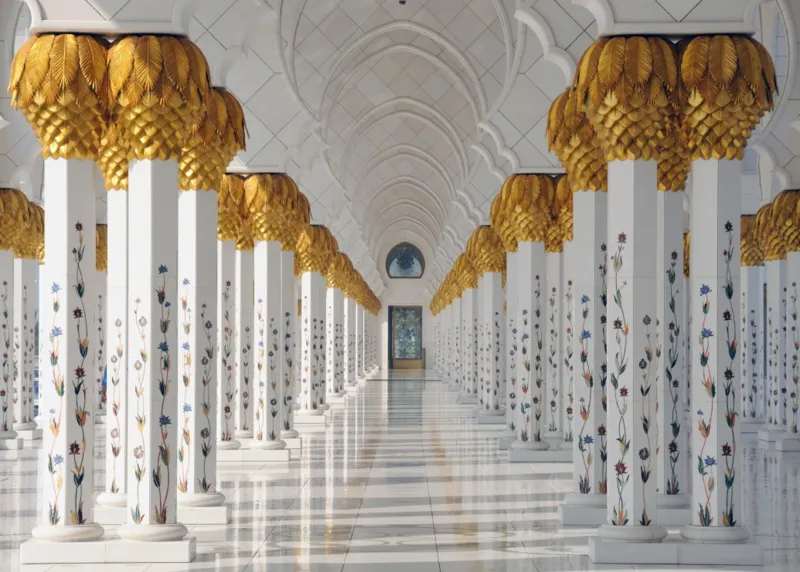 Die Scheich-Zayid-Moschee, Abu Dhabi
