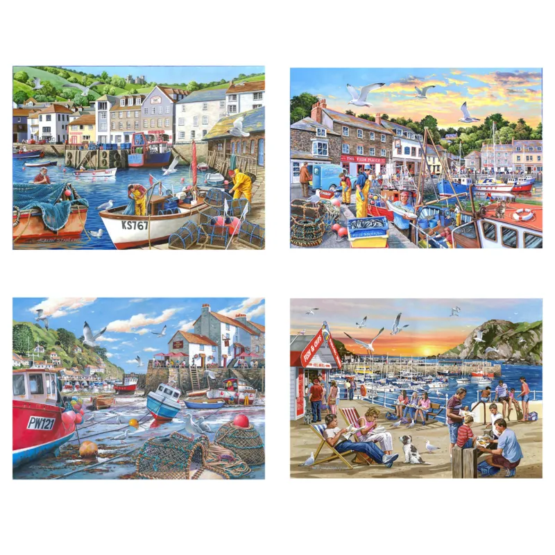 4 Puzzles - Am Hafen