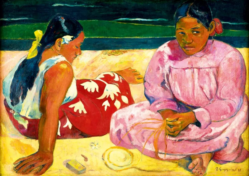 Gauguin - Tahitian Women on the Beach, 1891