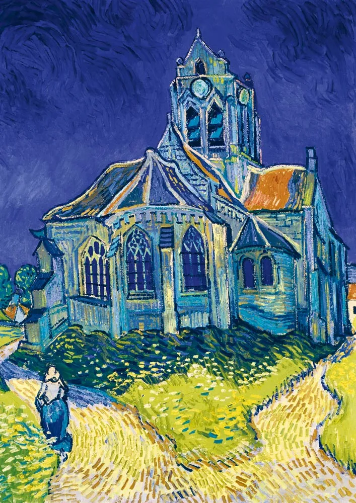 Vincent Van Gogh - The Church in Auvers-sur-Oise, 1890