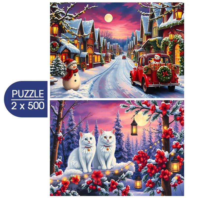 2 Puzzles - Ready for Christmas