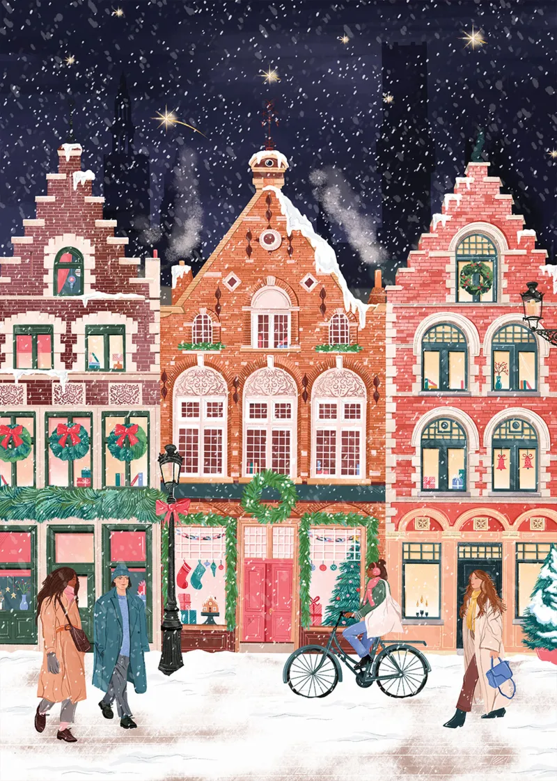 Brügge zu Weihnachten