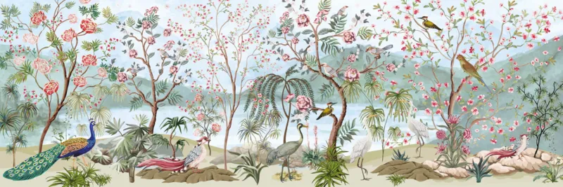 Panoramic - Secret Garden - Fauna und Flora