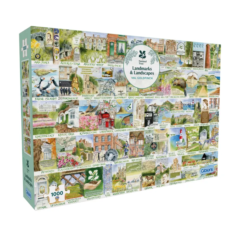 National Trust: Landmarks & Landscapes (1000)