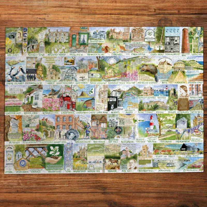 National Trust: Landmarks & Landscapes (1000)