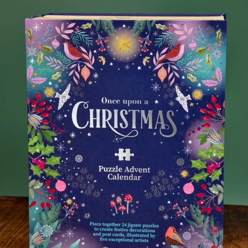 Adventskalender - Once Upon a Christmas - Mit Kleber und Schnur