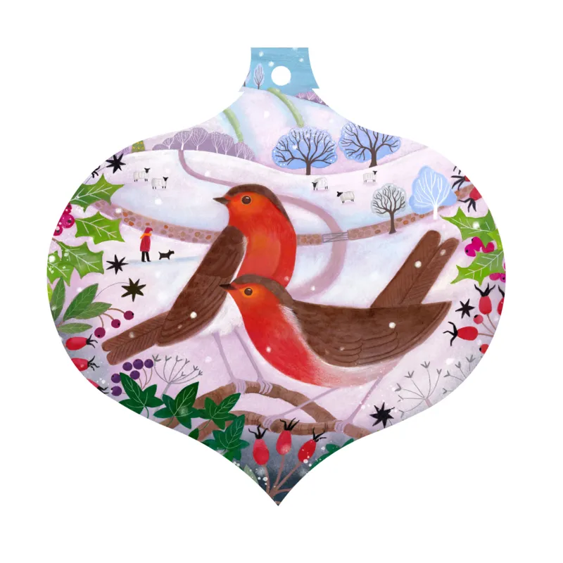 Adventskalender - Once Upon a Christmas - Mit Kleber und Schnur