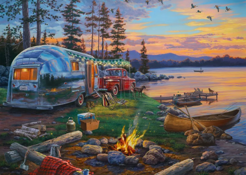 Campingidyll am See