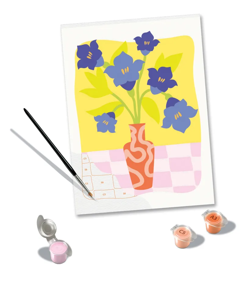 Malen nach Zahlen - CréArt - Blauglöckchen