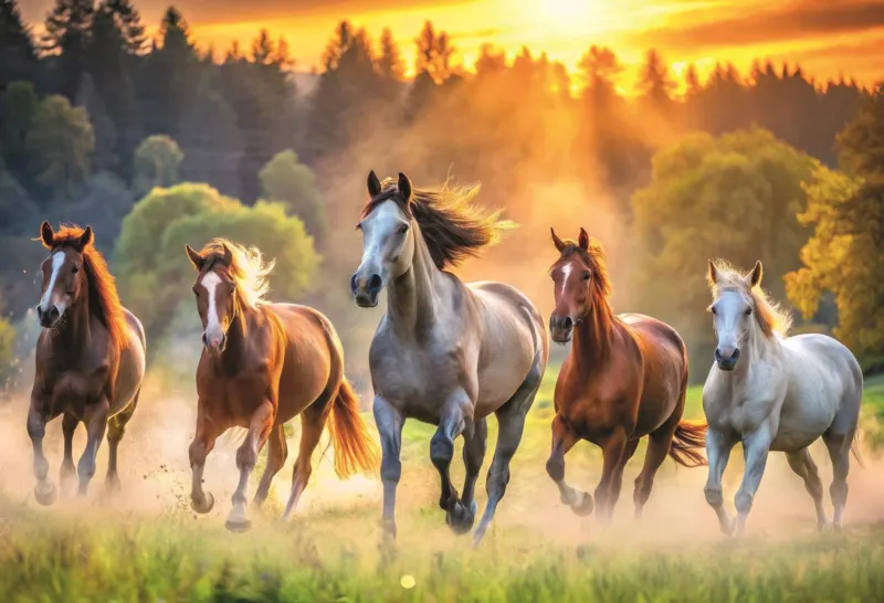 Wild horses