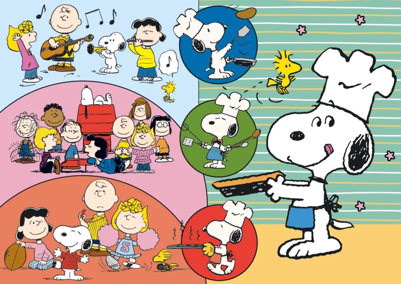 XXL Teile - Snoopy and friends