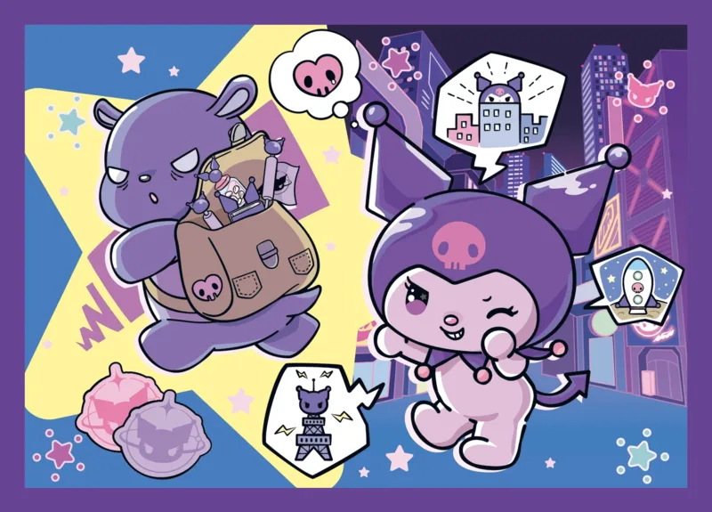 4 Puzzles - Day with Kuromi
