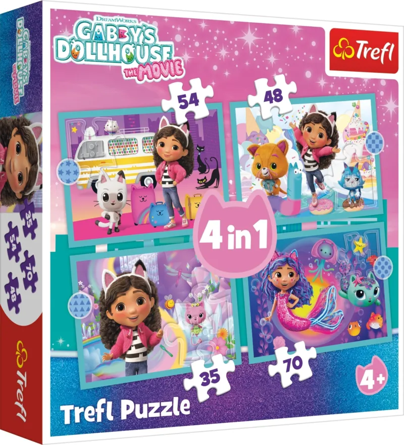 4 Puzzles - Gabby's Great Adventure