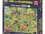 Jan van Haasteren - Hunde-Hindernislauf