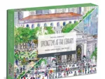 Frühling in der Bibliothek – 500-teiliges doppelseitiges Puzzle