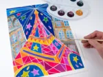 Aquarellum - Paris Bei Nacht