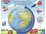 3D Puzzle - Globe in Spanisch