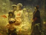 Ilya Repin: Sadko in the Underwater Kingdom, 1876