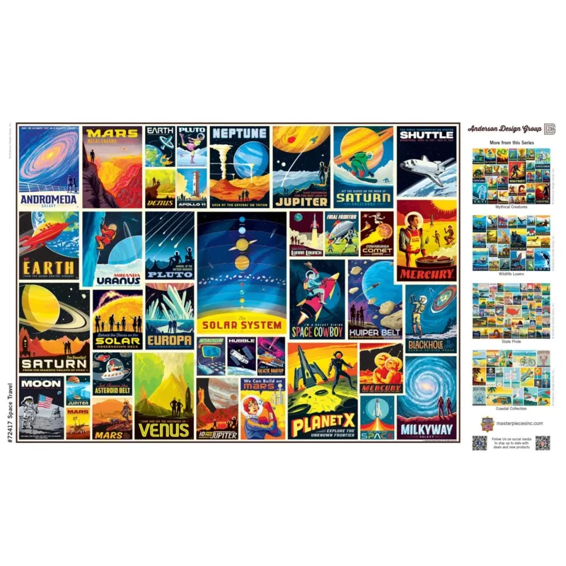 Vintage Poster - Raumfahrt