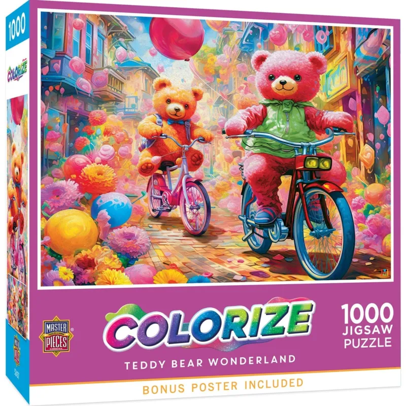 Colorize - Teddies im Wunderland