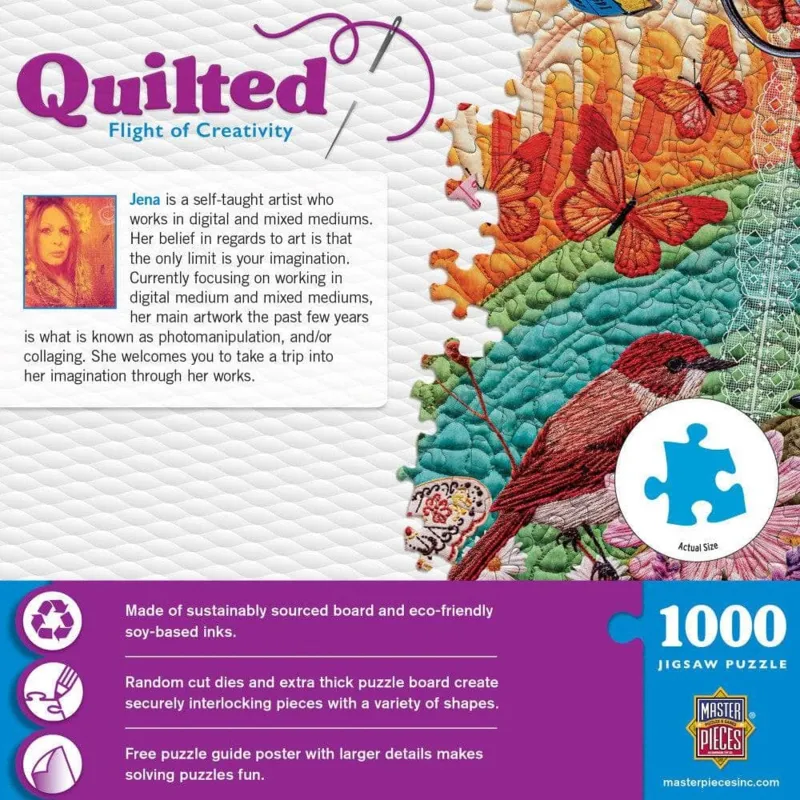 Quilted - Kreativität im Flug