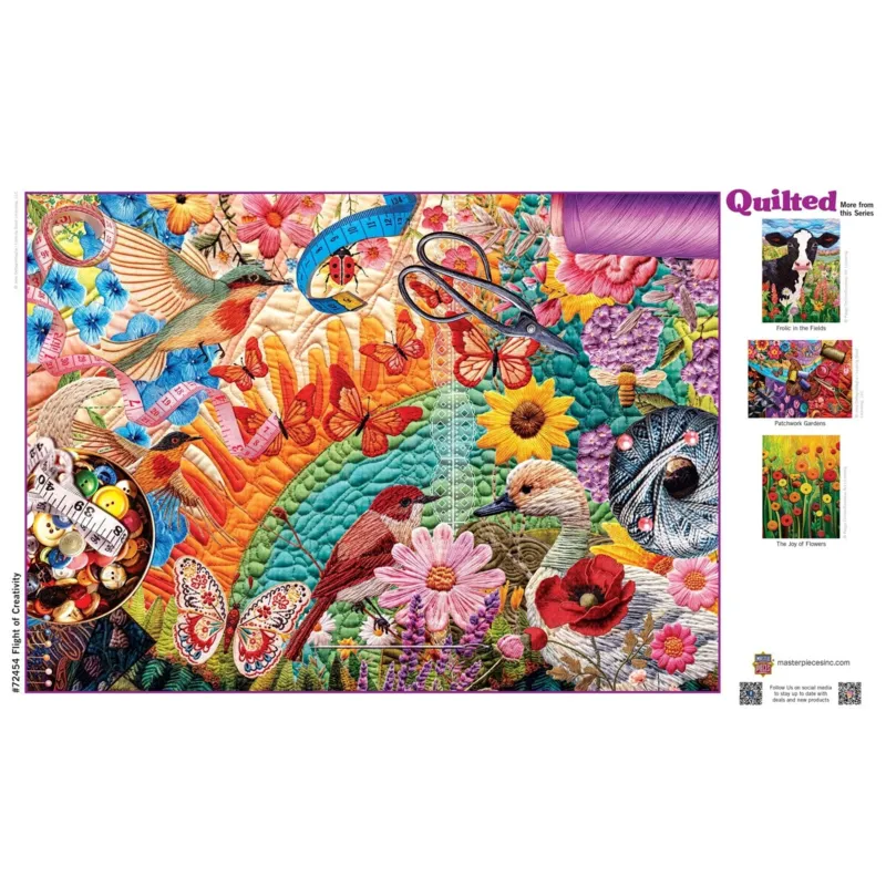 Quilted - Kreativität im Flug