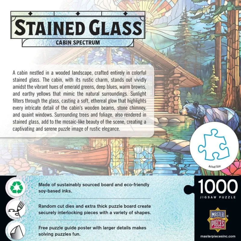 Stained Glass - Einsames Cottage