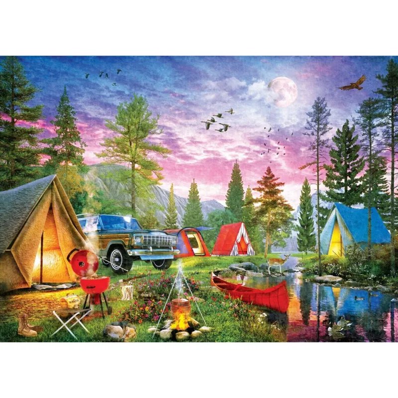 Mossy Oak - Camp in der Dämmerung