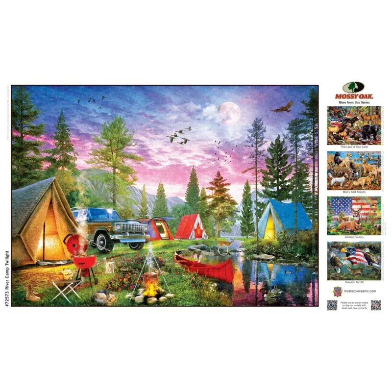 Mossy Oak - Camp in der Dämmerung