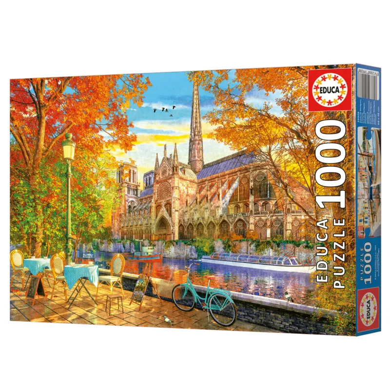 Notre Dame In Autumn