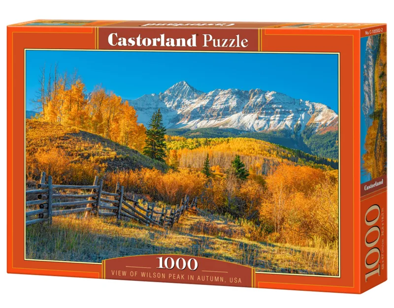 View Of Wilson Peak In Autumn, USA