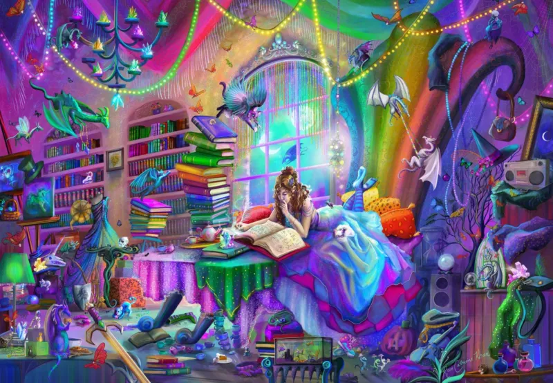 Regenbogen-Magie-Studie