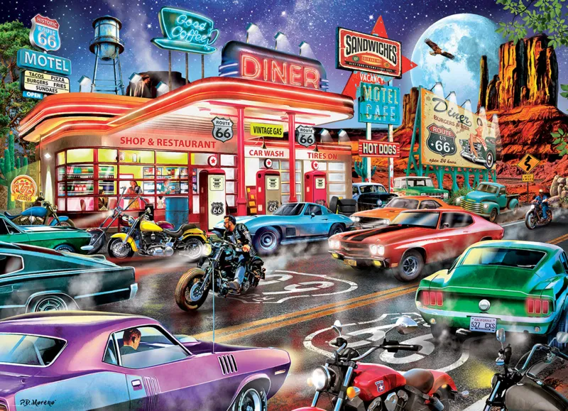 Diner an der Route 66