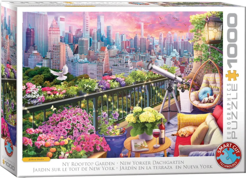New-Yorker Dachgarten