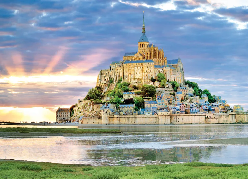 Mont Saint Michel, Frankreich