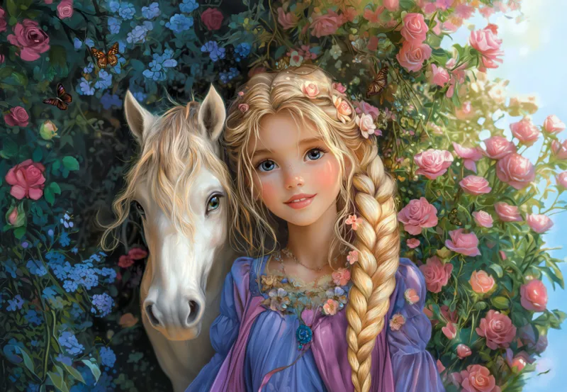 Prinzessin zu Pferd