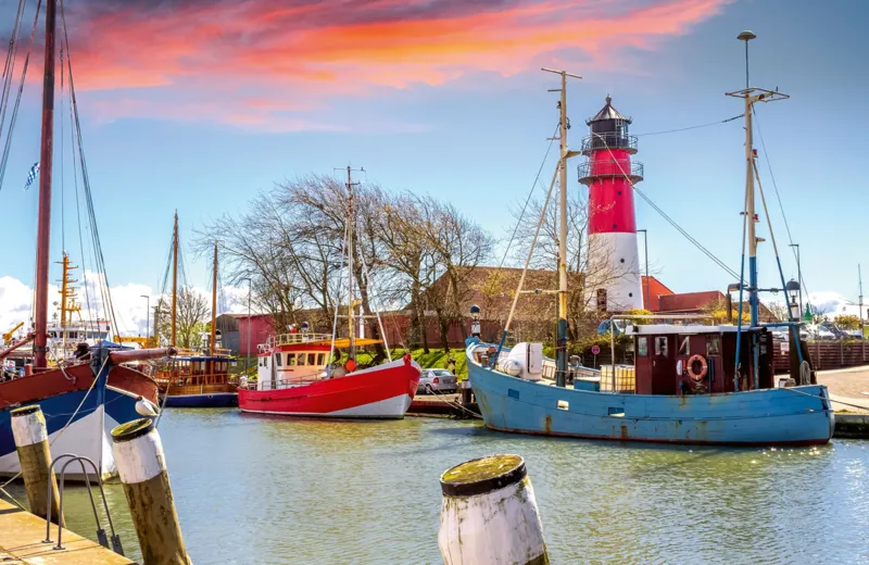 Der Hafen von Büsum