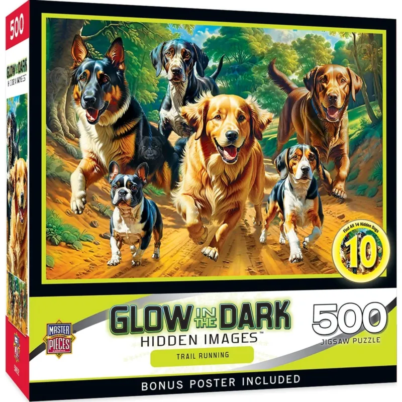 Hidden Images - Trailrunning - Glow in the Dark