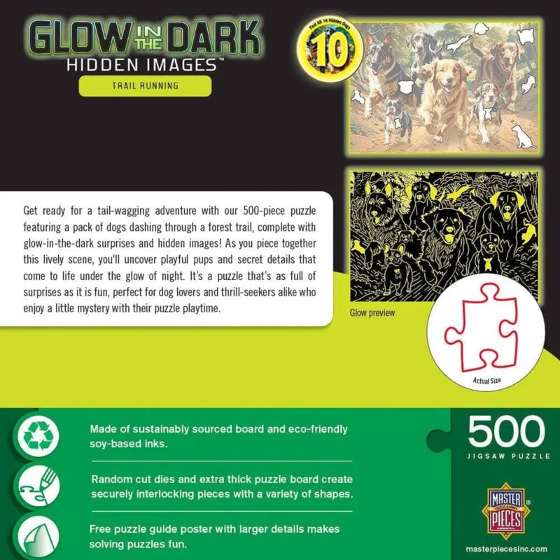 Hidden Images - Trailrunning - Glow in the Dark